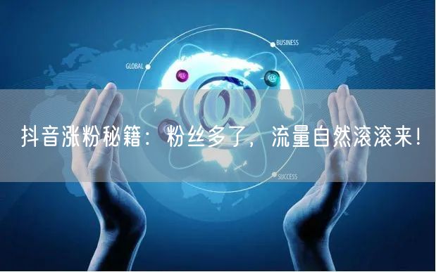 抖音涨粉秘籍：粉丝多了，流量自然滚滚来！